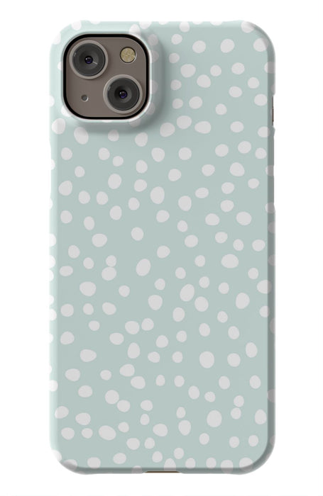 Mint Dots iPhone Case