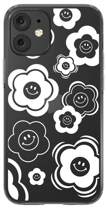 Happy Face Flowers Phone Case