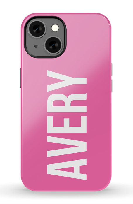 Large Name iPhone Case