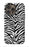Zebra Print iPhone Case