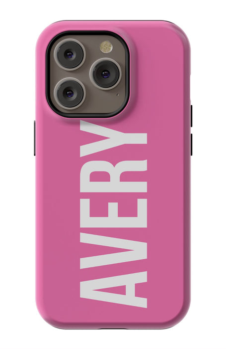 Large Name iPhone Case