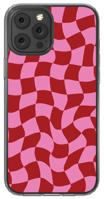 Trippy Checkers Phone Case