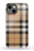 Tan Plaid iPhone Case