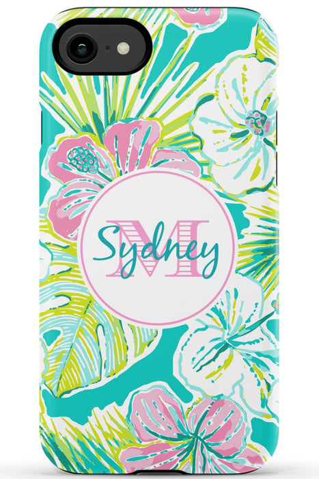 Preppy Monogram iPhone Case