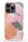 Peach Abstract iPhone Case