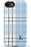 Blue Plaid Initial iPhone Case