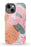 Peach Abstract iPhone Case