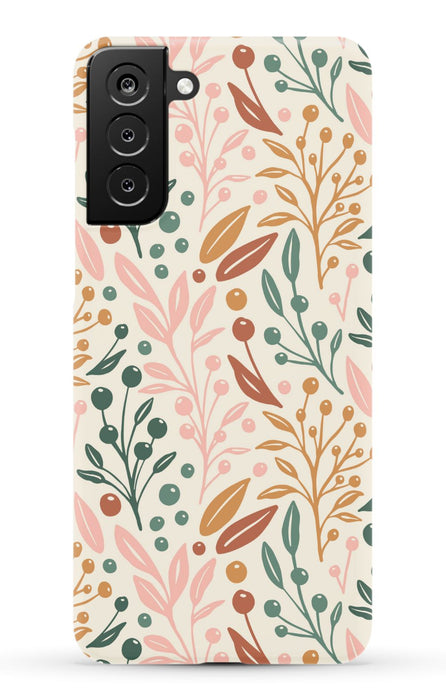Boho Fall Floral Samsung Phone Case