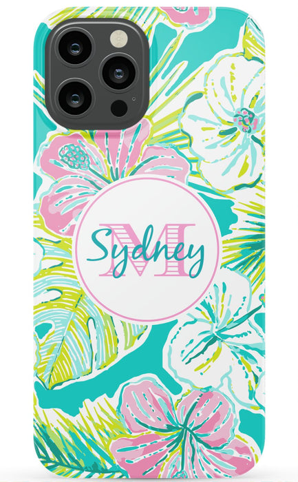 Preppy Monogram iPhone Case