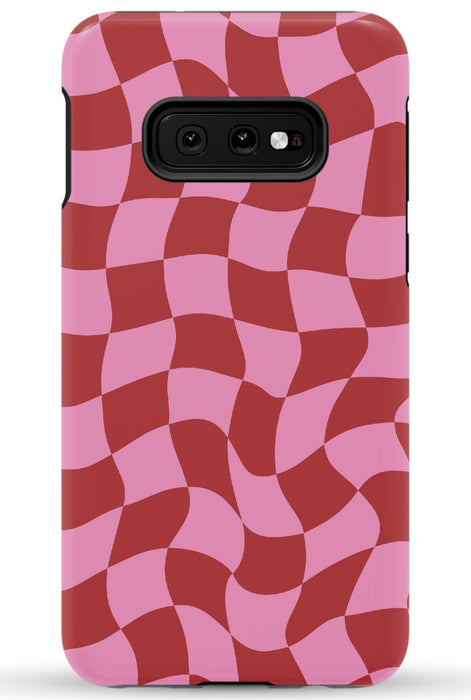Trippy Checkers Samsung Phone Case