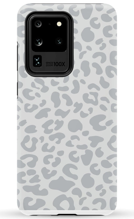 Grey Leopard Samsung Phone Case