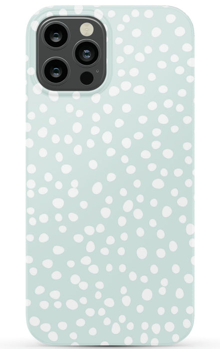Mint Dots iPhone Case