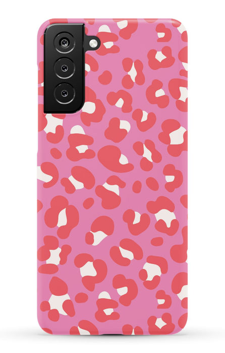 Pink and Red Leopard Samsung Phone Case