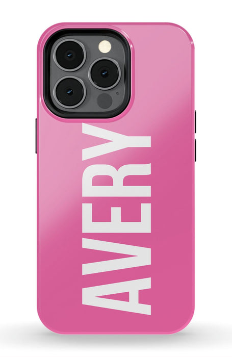 Large Name iPhone Case