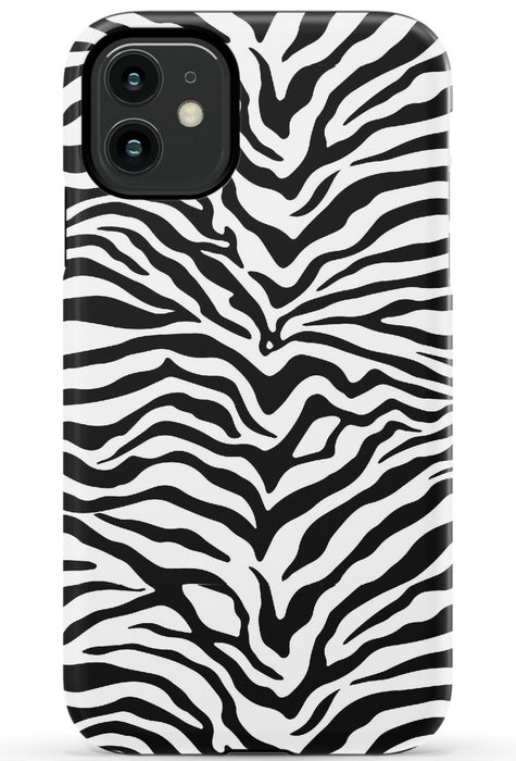 Zebra Print iPhone Case