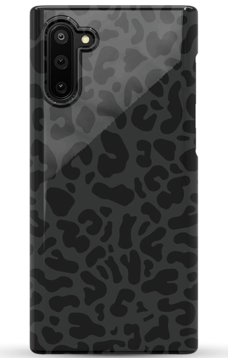 Black Leopard Print Samsung Phone Case