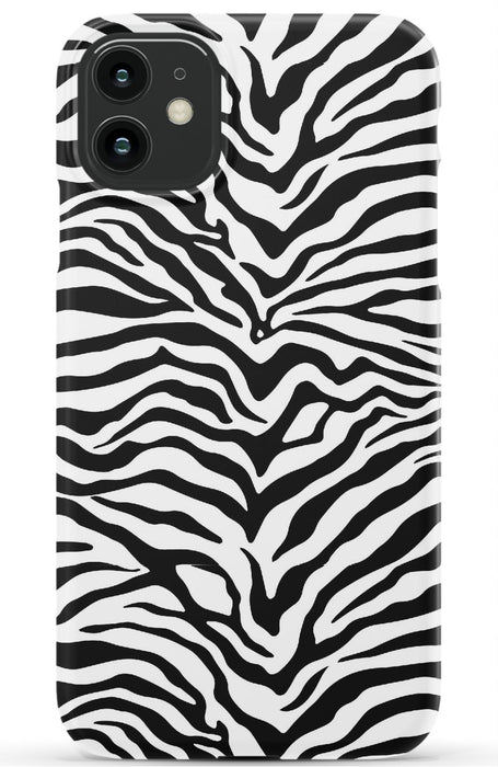 Zebra Print iPhone Case