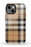 Tan Plaid iPhone Case