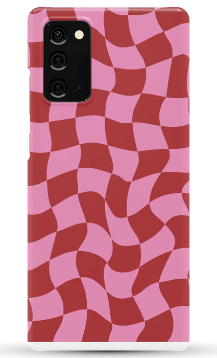 Trippy Checkers Samsung Phone Case