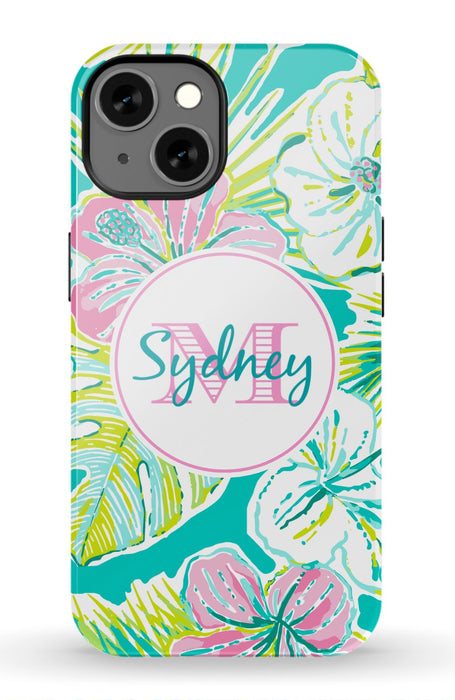Preppy Monogram iPhone Case