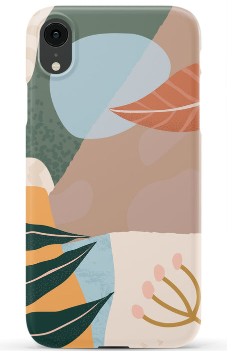 Abstract Plants iPhone Case