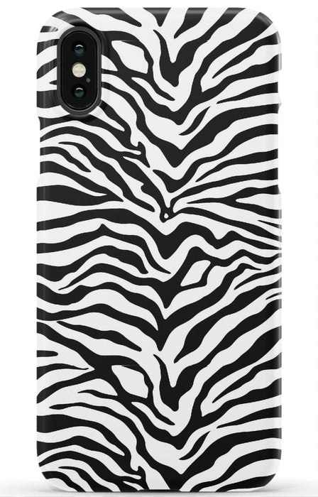 Zebra Print iPhone Case