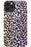 Rainbow Ombre Leopard iPhone Case