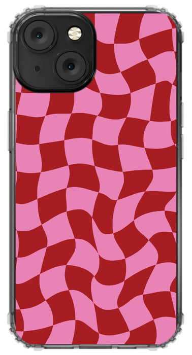 Trippy Checkers Phone Case