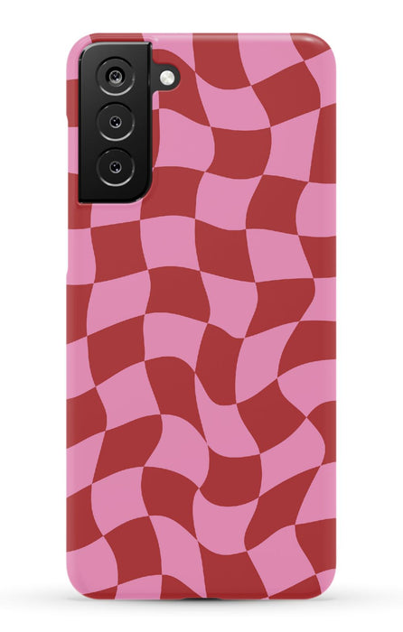 Trippy Checkers Samsung Phone Case