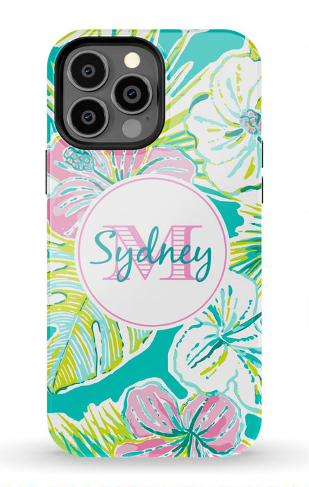 Preppy Monogram iPhone Case