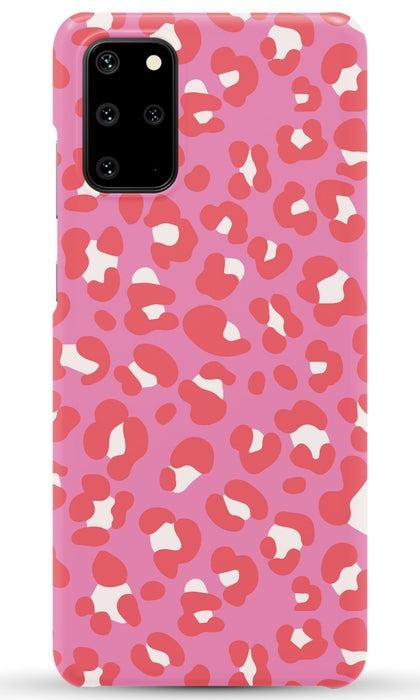 Pink and Red Leopard Samsung Phone Case