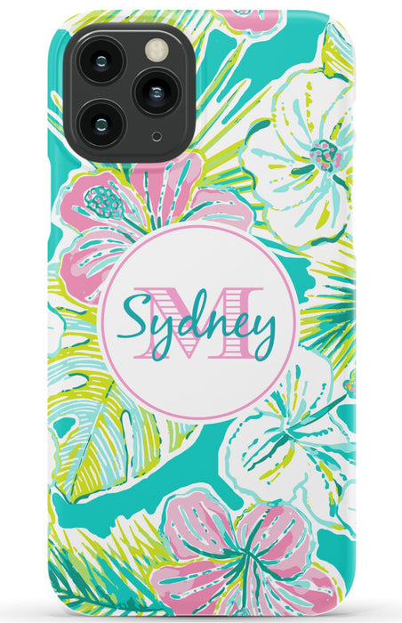 Preppy Monogram iPhone Case