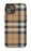 Tan Plaid iPhone Case