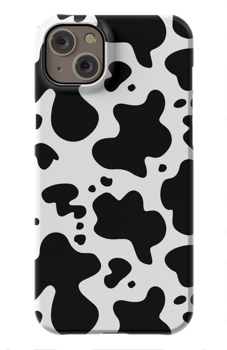 Black Cow Print iPhone Case