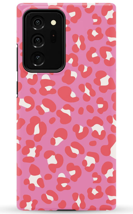 Pink and Red Leopard Samsung Phone Case