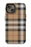 Tan Plaid iPhone Case