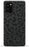 Black Leopard Print Samsung Phone Case