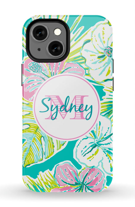 Preppy Monogram iPhone Case