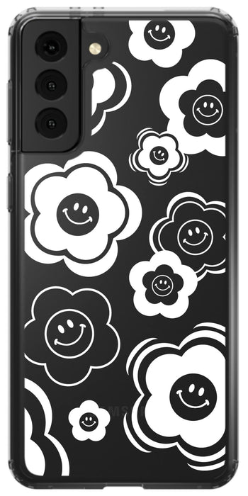 Happy Face Flowers Phone Case