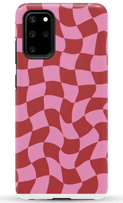 Trippy Checkers Samsung Phone Case