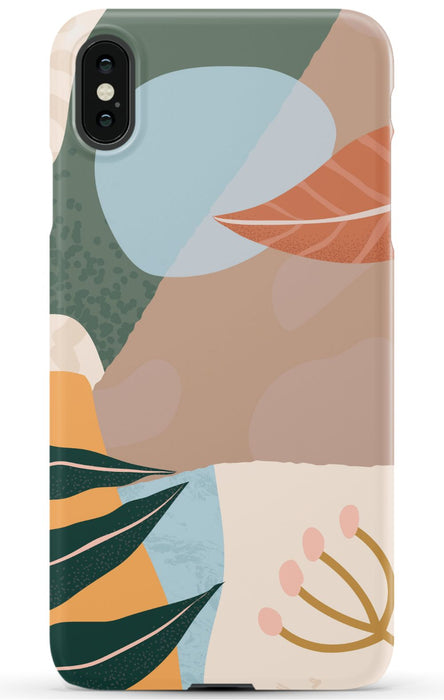 Abstract Plants iPhone Case