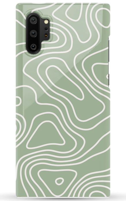 Wavy Sage Samsung Phone Case