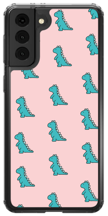 Pink Dino Phone Case