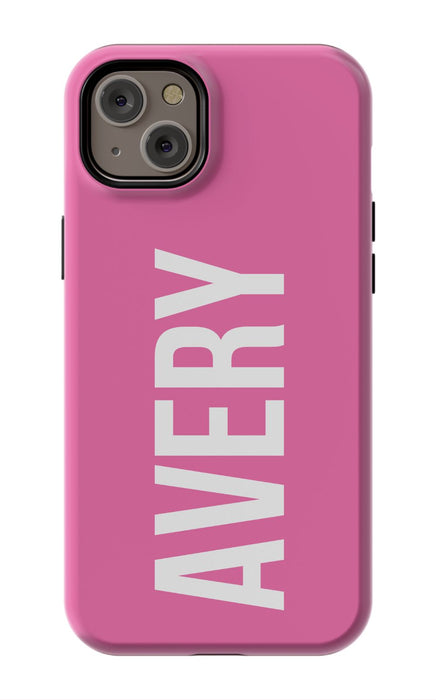 Large Name iPhone Case
