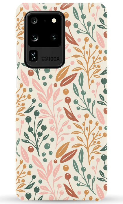 Boho Fall Floral Samsung Phone Case