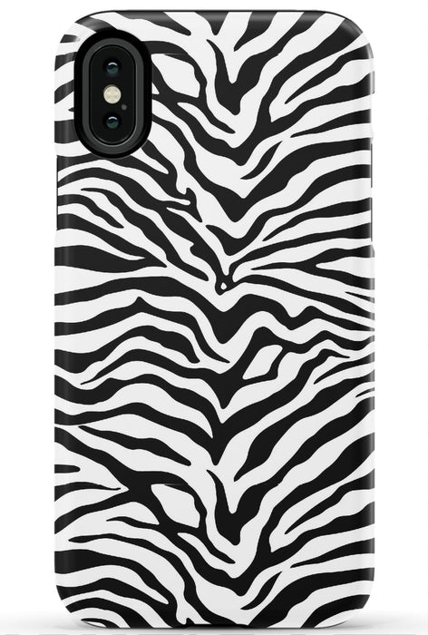 Zebra Print iPhone Case