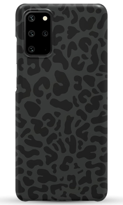 Black Leopard Print Samsung Phone Case