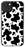 Black Cow Print Phone Case