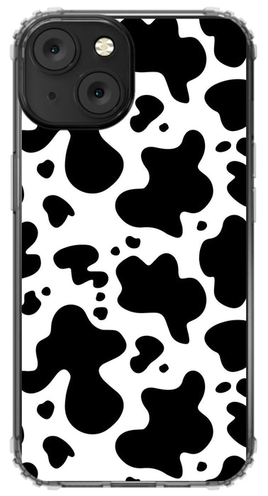 Black Cow Print Phone Case