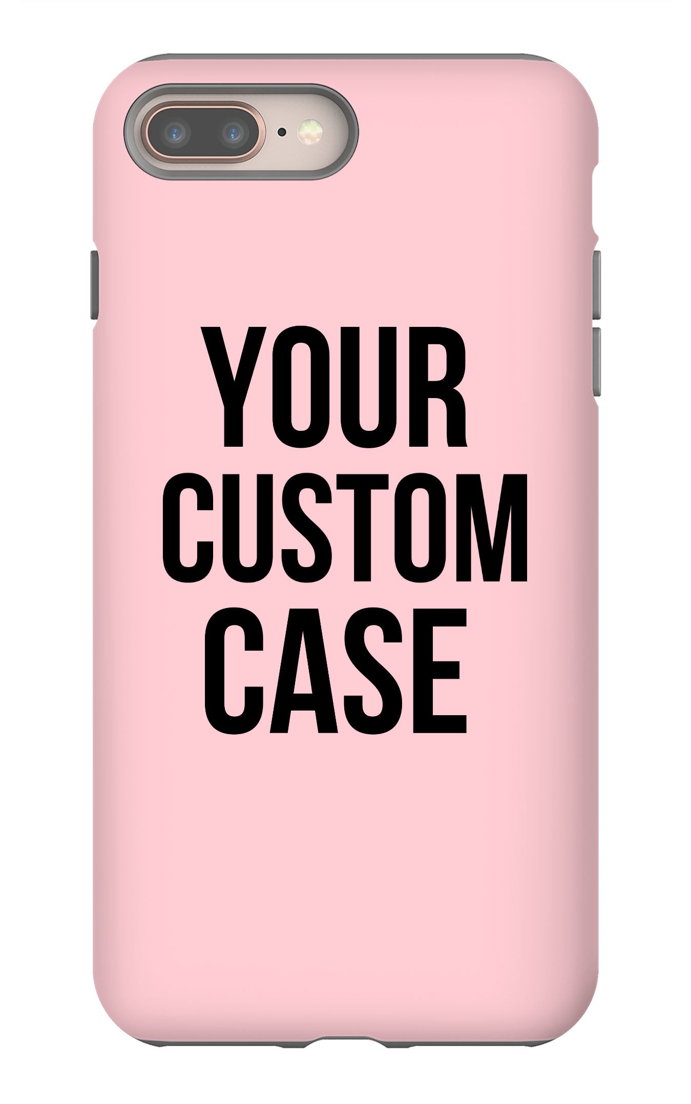 Custom iPhone 8 Plus Extra Protective Bumper Case - Your Custom Design in Cart will be Shipped - Pixly Case
